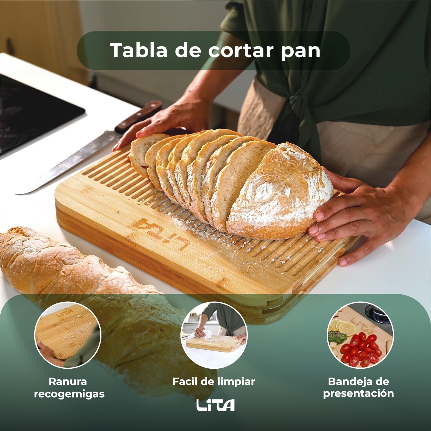 Tabla de Cortar LITA - Terra - Imagen 5