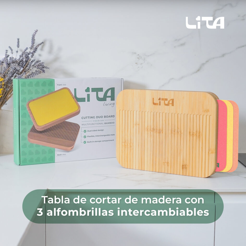 LITA Duo Board Terra con packaging.