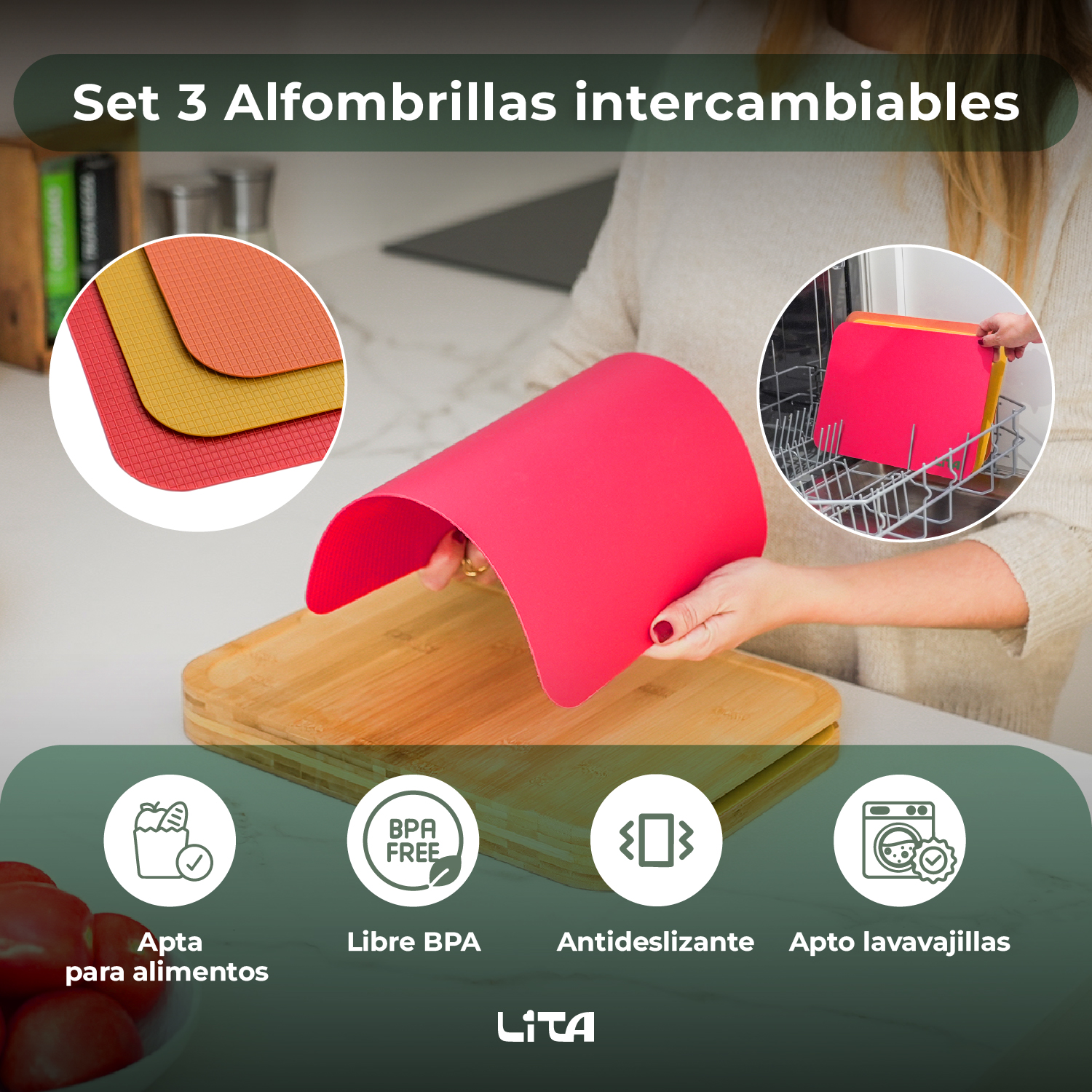 Tabla de Cortar LITA - Terra - Imagen 4